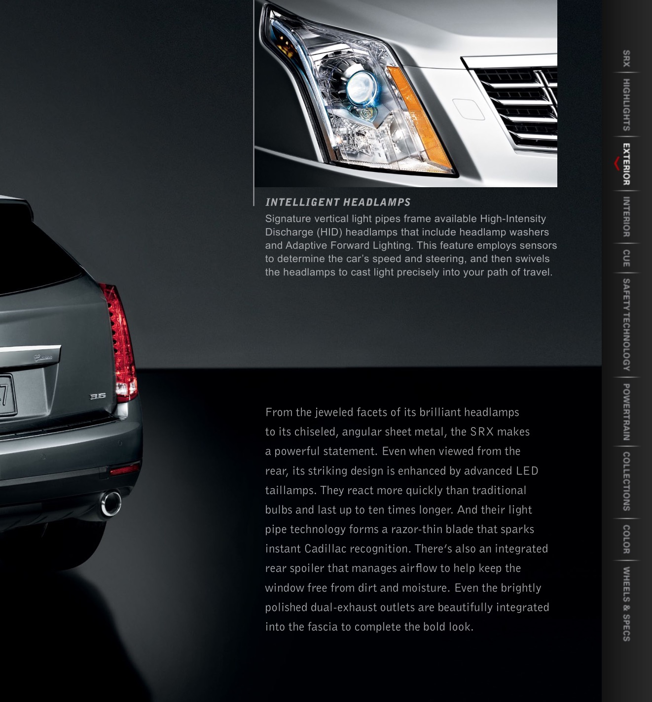 2013 Cadillac SRX Brochure Page 22
